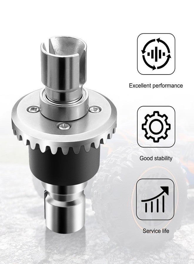 PNYZIK Replace 16420Y Upgrade Powder Metallurgy Differential Replacement Part Compatible with All 1:14 1:16 Scale RC Car for RC Vehicle Metal Differentials 1/14 1/16 Scale - Image 4
